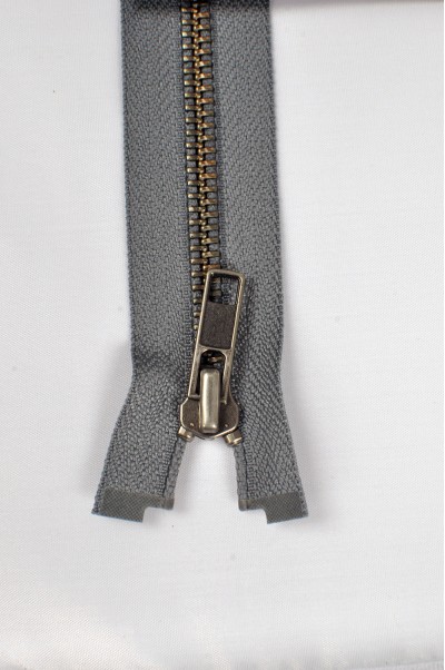 ZIP063  2號拉鏈 雙頭上下拉拉鏈 紅古銅牙拉鏈  開尾拉鏈 不設單獨拉鍊訂購 後面照